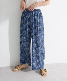 Green Parks 柄イージーパンツⅠ（ワイド）