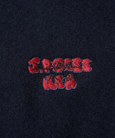 J.PRESS MEN 【J.PRESS ORIGINALS】GRAFFITI VARSITY MELTON JACKET / JAPAN MADE