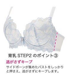 BRADELIS New York 【BRADELIS New York / 育乳ブラ・STEP2 寄せる】　ベルステップ2ブラ22A1