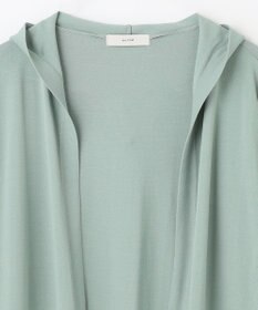 ANY L 【接触冷感/UVケア/アンチピリング】フーディーカーディガン