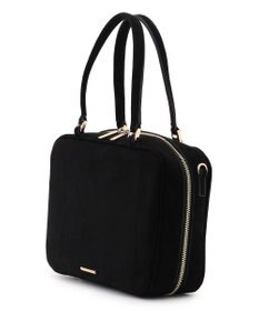 23区 【WEB&一部店舗限定】スエード ボストン バッグ
