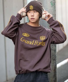 WEGO 【ユニセックス着用ITEM】ショートドロストラインプルオーバー