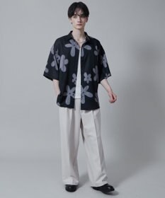 WEGO アムンゼンパターンBIGシャツ（S）