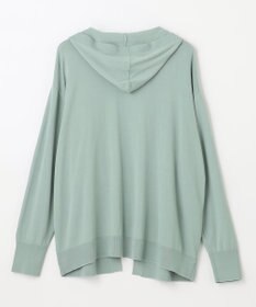 ANY L 【接触冷感/UVケア/アンチピリング】フーディーカーディガン