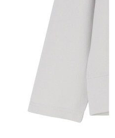 Green Parks カットジョーゼットドットボタンカーディガン