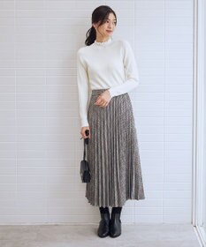 ANY L 【6色展開】フリルネックニット