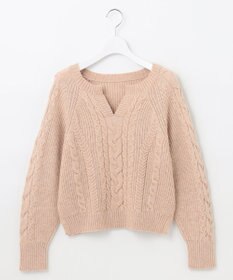 Feroux 【セットアイテム】ケーブルニット セットアップ