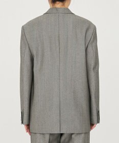 uncrave ヘリンボーンスーツ ジャケット（uncrave WHITE）