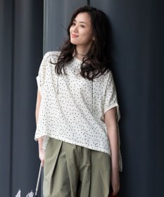 Green Parks リブドッキングブラウス
