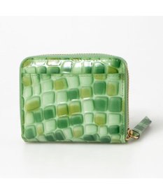 UNBILLION ペルケ perche / クロコエナメル・ジャバラカードウォレット