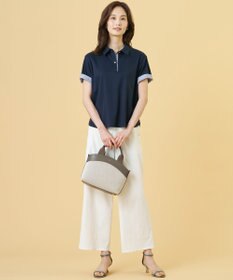 J.PRESS LADIES 【WEB限定カラーあり】タスランチノ セミワイド パンツ