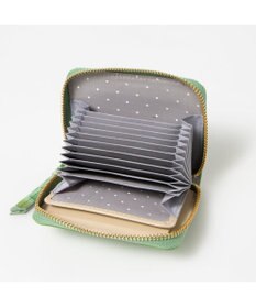 UNBILLION ペルケ perche / クロコエナメル・ジャバラカードウォレット