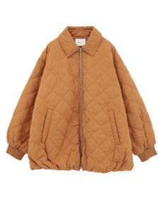 earth music&ecology 【WEB限定】ダブルステッチキルティングコート