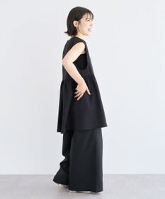 Green Parks 麻調ミディ丈ＺＩＰベスト