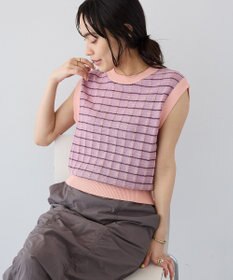 CRAFT STANDARD BOUTIQUE リンクスチェックニットベスト