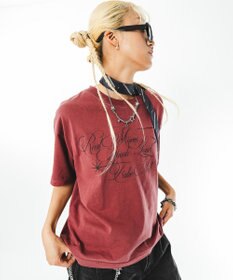 WEGO 【ユニセックス着用ITEM/MLサイズ展開】クロップドグラフィックT（SS）