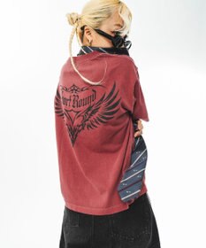 WEGO 【ユニセックス着用ITEM/MLサイズ展開】クロップドグラフィックT（SS）