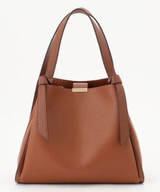 組曲 ノットデザイントートバッグ ブラウン系