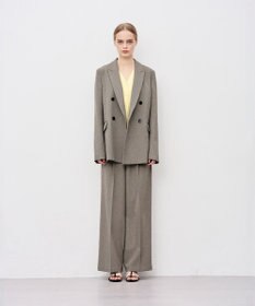 uncrave ウォッシャブルウールライクツイル ジャケット