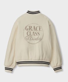 GRACE CONTINENTAL ビジューembアワードジャケット