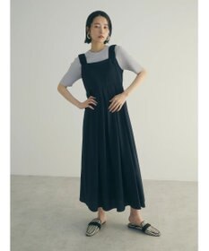 Green Parks armonia.ギャザーストラップワンピース