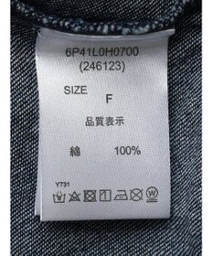 Green Parks ・ＥＬＥＮＣＡＲＥ　ＤＵＥ　デニムハーフＺＩＰワンピース