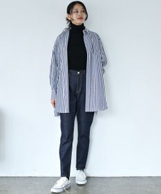 caqu FS relaxpencil Ⅱ 腰回りユッタリ テーパードデニム