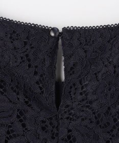ANY SIS 【Lily Calin】レース×プリーツコンビ ドレス
