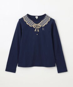 組曲 KIDS 【150-160㎝】トロンプルイユロン Tシャツ