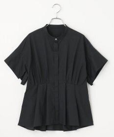 #Newans 【ANSWER for シンプルベーシック】スリットスリーブペプラムブラウス