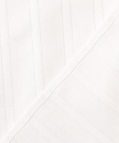 J.PRESS LADIES S 【洗える】セルロースカラミストライプ バンドカラー ブラウス