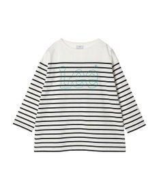 earth music&ecology Ｌｅｅ×ｅ．ｍ．ａ．ｅ　ＢＯＲＤＥＲ　Ｌ／Ｓ　ＴＥＥ