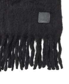 MOONBAT 【WEB限定】FURLA ウール混 ボリューム無地マフラー/幅25cm