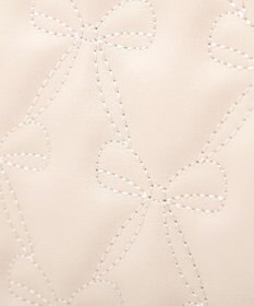 Maison de FLEUR スカーフ付きリボンキルティング2Wayスクエアトート