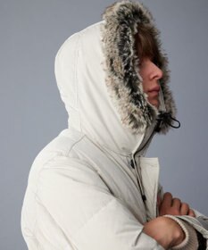 JOSEPH ABBOUD MOUNTAIN  【サスティナブル/ECO撥水/ECOファー/9ポケット/男女兼用】Pe/Nyピーチ ダウンコート