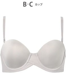 WACOAL ブラジャー ストラップレス サイズや体型特徴に合わせた設計 アウターにひびきにくい メッシュ素材(カップ肌側) レディース BXC610 /ワコール