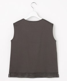 J.PRESS LADIES コットンスムース ノースリーブ カットソー