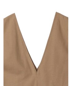 Green Parks 綿麻混サロペット