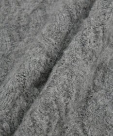 Green Parks ふわふわケーブルニットプルオーバー