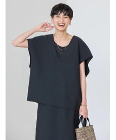 AMERICAN HOLIC クレープジョーゼットＶネックベスト