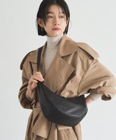 russet ＜ブランド人気No.1ショルダー＞ソフトレザーラウンドショルダーバッグ(CE-1326-WEB)