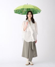 MOONBAT 【ハニカム断熱パラソル】estaa エスタ フォレスト 長傘  晴雨兼用 日傘 遮熱 耐風 50cm