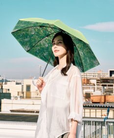 MOONBAT 【ハニカム断熱パラソル】estaa エスタ フォレスト 長傘  晴雨兼用 日傘 遮熱 耐風 50cm