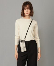 ICB 【洗える】エクストラファインメリノ クルーネックプルオーバー