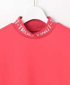 23区GOLF 【WOMEN】ライトダンボール ロゴリブモックネック