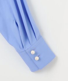 組曲 コンパクトシャーティングオーバー シャツ