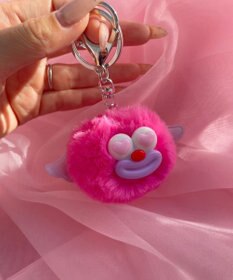 WEGO エンジェルきゅんモンスターぬいぐるみキーホルダー