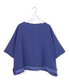 ICB L 【先行予約・WEB限定カラーあり】 FluidBackSatin クロップドブラウス