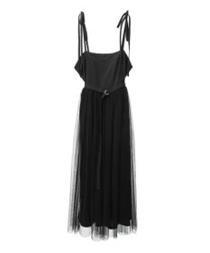 Green Parks ・ＥＬＥＮＣＡＲＥ　ＤＵＥ　チュールドッキングワンピ