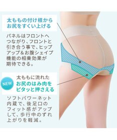 BRADELIS New York 【Yukine inc. 】ゆきねえモアソフト快適ショーツ23  蒸れにくい補正ショーツ